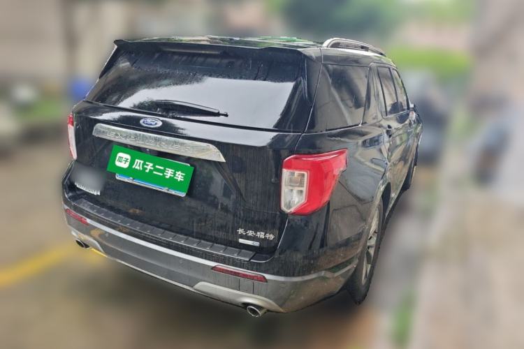Used Ford Explorer 2020 EcoBoost 285 Rear-Drive Trend Edition 7-Seater Rear Right 45 Deg