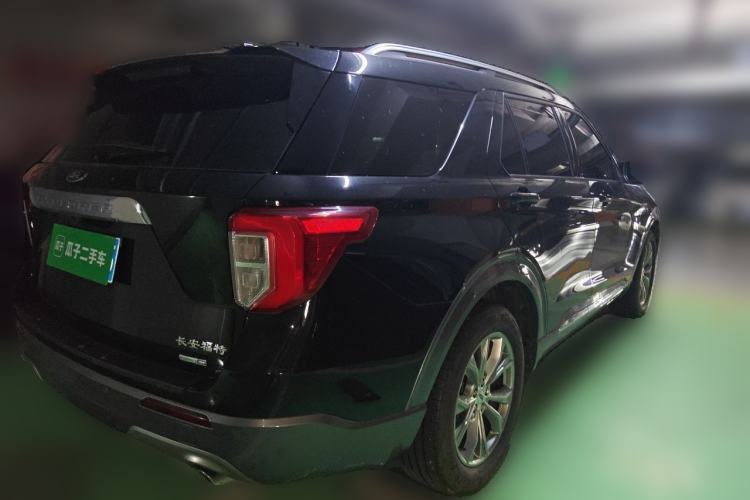 Used Ford Explorer 2020 EcoBoost 285 4x4 Trend Edition 7-Seater Rear Right 45 Deg