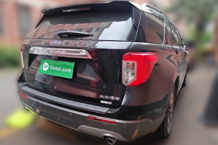 Used Ford Explorer 2020 EcoBoost 285 Rear-Drive Trend Edition 6 Seats Rear Right 45 Deg