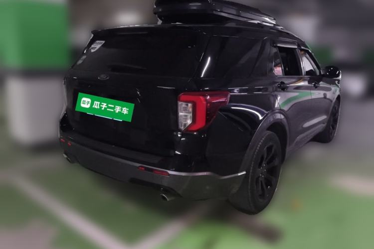 Used Ford Explorer 2020 EcoBoost 285 4x4 Sport Edition ST-LINE 6-Seater Rear Right 45 Deg