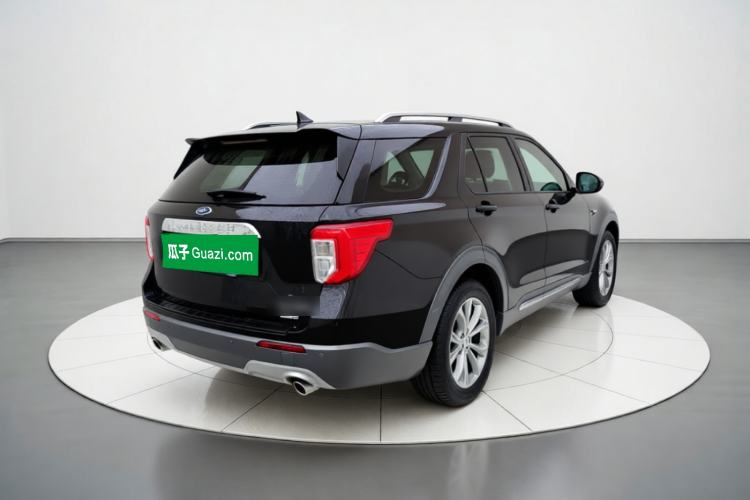 Used Ford Explorer 2020 EcoBoost 285 4x4 Trend Edition 7-Seater Rear Right 45 Deg