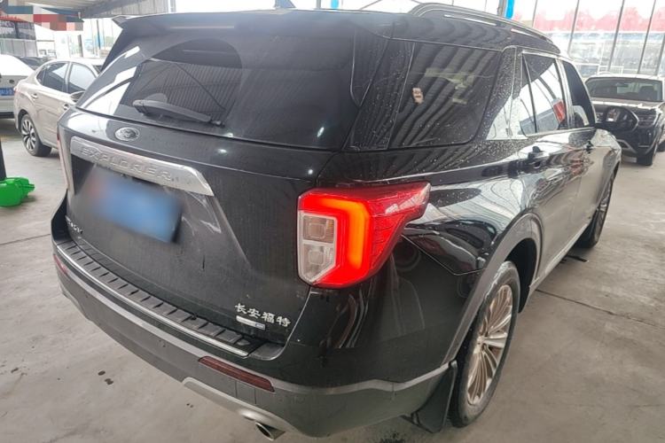 Used Ford Explorer 2020 EcoBoost 285 4x4 Titanium Edition 6 Seats Rear Right 45 Deg