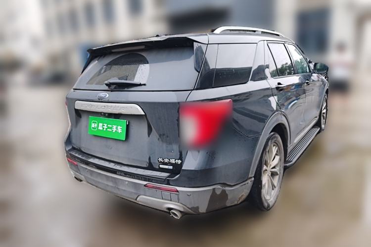 Used Ford Explorer 2020 EcoBoost 285 Rear-Drive Trend Edition 7-Seater Rear Right 45 Deg