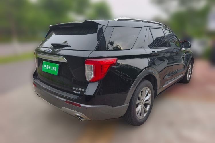 Used Ford Explorer 2020 EcoBoost 285 Four-Wheel Drive Trend Edition 6 Seats Rear Right 45 Deg