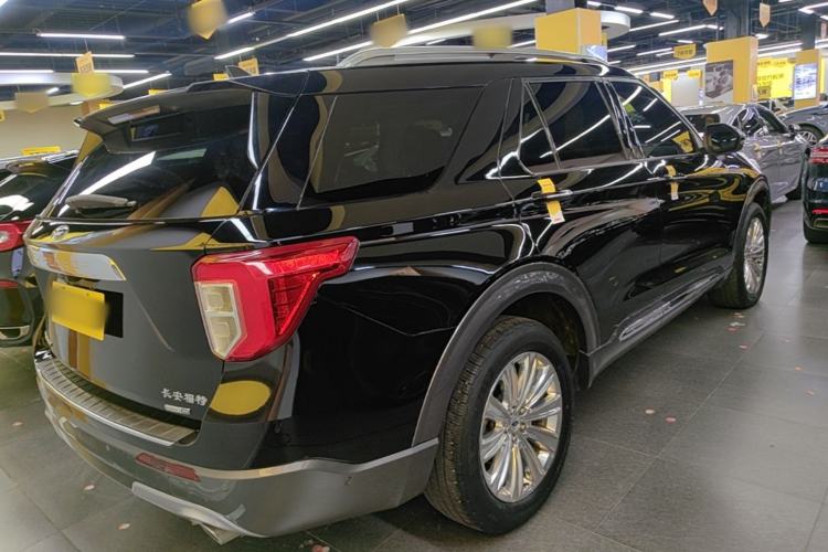 Used Ford Explorer 2020 EcoBoost 285 4x4 Titanium Edition 6 Seats Rear Right 45 Deg