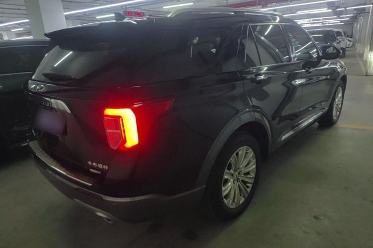 Used Ford Explorer 2020 EcoBoost 285 4x4 Titanium Edition 6 Seats Rear Right 45 Deg