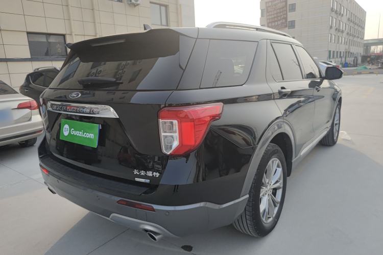 Used Ford Explorer 2020 EcoBoost 285 4x4 Trend Edition 7-Seater Rear Right 45 Deg