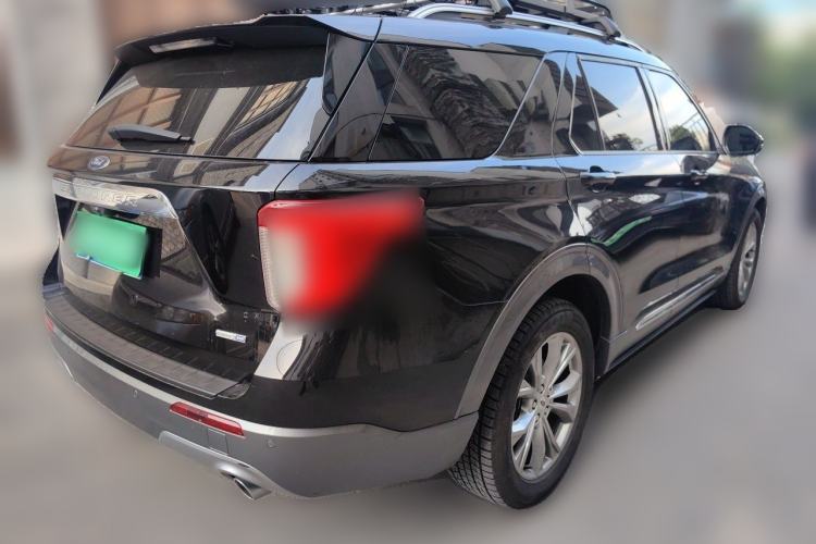 Used Ford Explorer 2020 EcoBoost 285 Four-Wheel Drive Trend Edition 6 Seats Rear Right 45 Deg