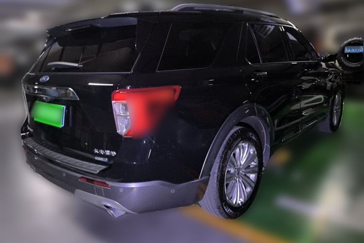 Used Ford Explorer 2020 EcoBoost 285 4x4 Titanium Edition 6 Seats Rear Right 45 Deg