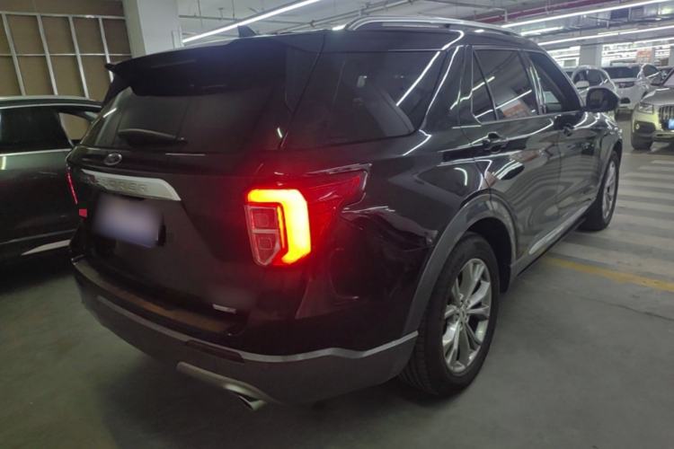 Used Ford Explorer 2020 EcoBoost 285 Rear-Drive Trend Edition 7-Seater Rear Right 45 Deg