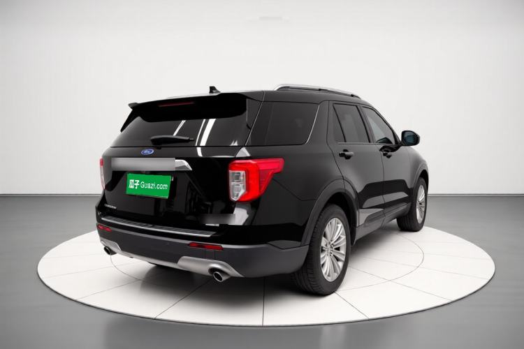 Used Ford Explorer 2020 EcoBoost 285 4x4 Titanium Edition 6 Seats Rear Right 45 Deg