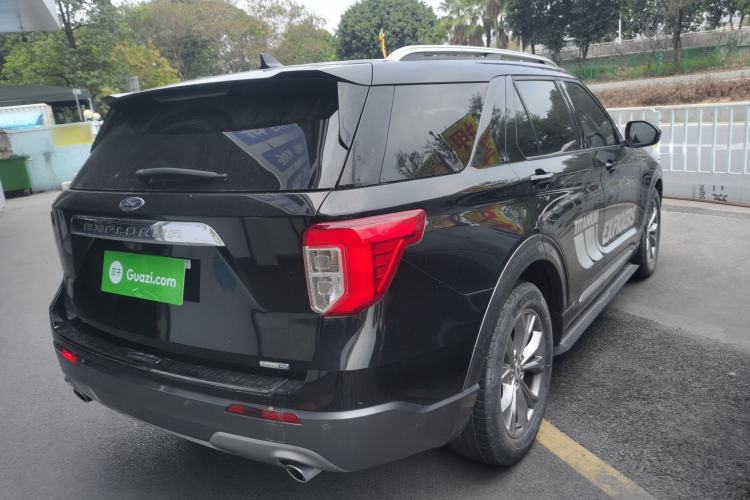 Used Ford Explorer 2020 EcoBoost 285 Rear-Drive Trend Edition 6 Seats Rear Right 45 Deg