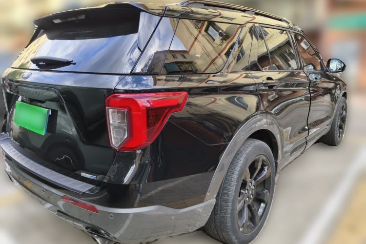 Used Ford Explorer 2020 EcoBoost 285 Four-Wheel Drive Sport Edition ST-LINE 7-Seater Rear Right 45 Deg