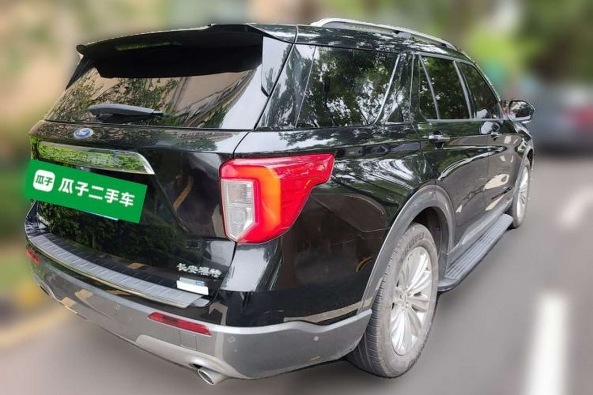 Used Ford Explorer 2020 EcoBoost 285 4x4 Titanium Edition 7-Seater Rear Right 45 Deg