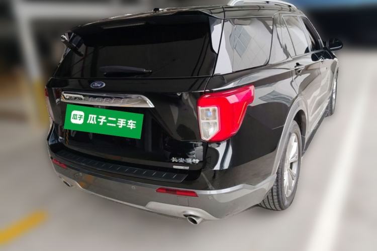 Used Ford Explorer 2020 EcoBoost 285 Rear-Drive Trend Edition 7-Seater Rear Right 45 Deg