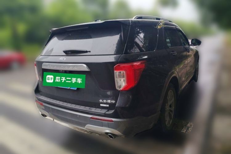 Used Ford Explorer 2020 EcoBoost 285 Four-Wheel Drive Trend Edition 6 Seats Rear Right 45 Deg