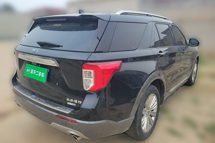 Used Ford Explorer 2020 EcoBoost 285 4x4 Titanium Edition 6 Seats Rear Right 45 Deg