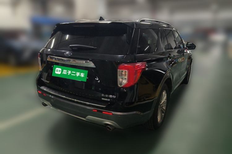 Used Ford Explorer 2020 EcoBoost 285 4x4 Titanium Edition 6 Seats Rear Right 45 Deg