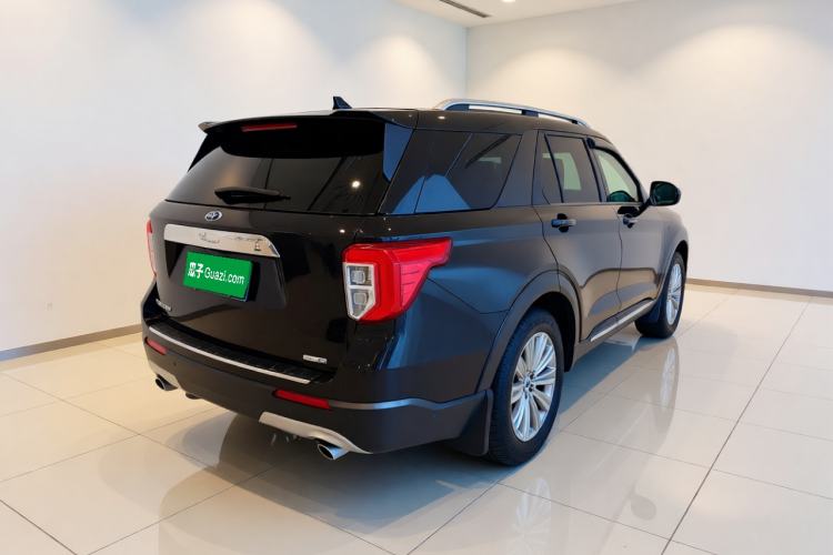 Used Ford Explorer 2020 EcoBoost 285 4x4 Titanium Edition 7-Seater Rear Right 45 Deg