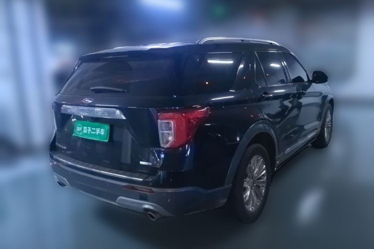 Used Ford Explorer 2020 EcoBoost 285 4x4 Titanium Edition 6 Seats Rear Right 45 Deg
