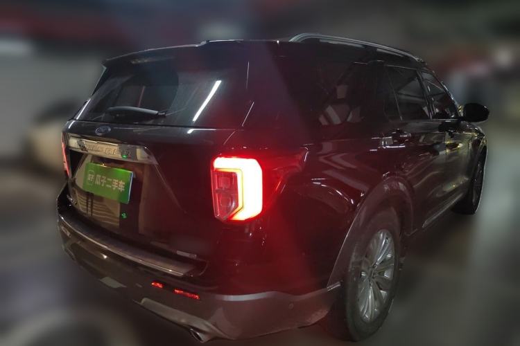 Used Ford Explorer 2020 EcoBoost 285 4x4 Titanium Edition 7-Seater Rear Right 45 Deg