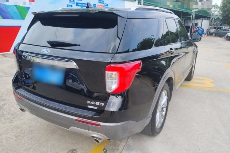 Used Ford Explorer 2020 EcoBoost 285 Rear-Drive Trend Edition 7-Seater Rear Right 45 Deg