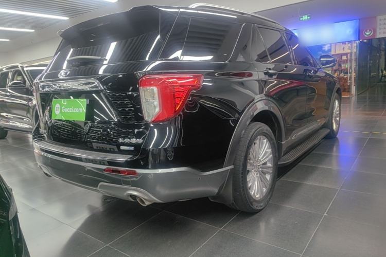 Used Ford Explorer 2020 EcoBoost 285 4x4 Titanium Edition 6 Seats Rear Right 45 Deg