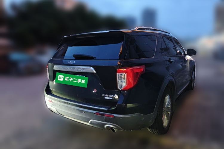 Used Ford Explorer 2020 EcoBoost 285 4x4 Titanium Edition 6 Seats Rear Right 45 Deg