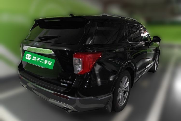 Used Ford Explorer 2020 EcoBoost 285 Rear-Drive Trend Edition 7-Seater Rear Right 45 Deg