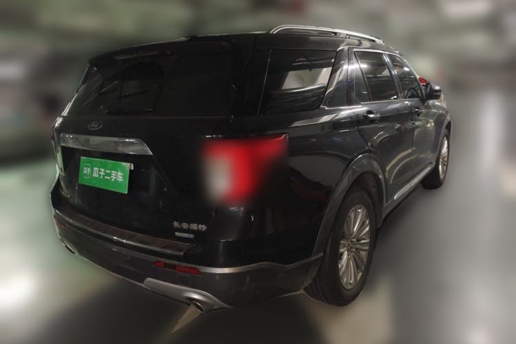 Used Ford Explorer 2020 EcoBoost 285 4x4 Titanium Edition 6 Seats Rear Right 45 Deg