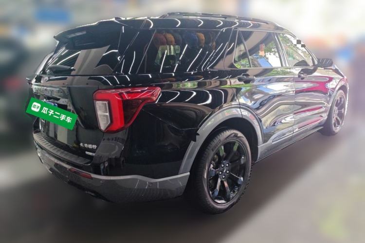 Used Ford Explorer 2020 EcoBoost 285 Four-Wheel Drive Sport Edition ST-LINE 7-Seater Rear Right 45 Deg