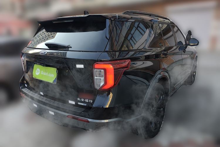 Used Ford Explorer 2020 EcoBoost 285 4x4 Trend Edition 7-Seater Rear Right 45 Deg