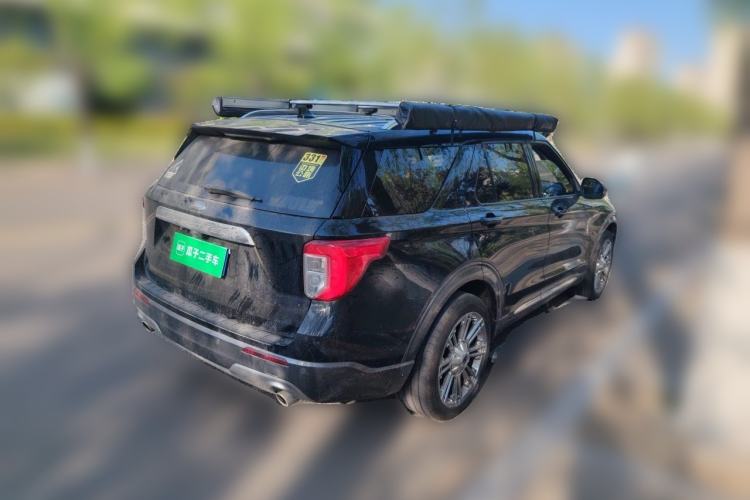 Used Ford Explorer 2020 EcoBoost 285 Four-Wheel Drive Trend Edition 6 Seats Rear Right 45 Deg