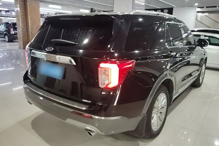 Used Ford Explorer 2020 EcoBoost 285 4x4 Titanium Edition 6 Seats Rear Right 45 Deg