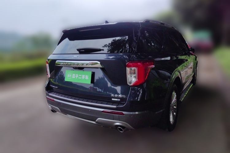 Used Ford Explorer 2020 EcoBoost 285 4x4 Titanium Edition 6 Seats Rear Right 45 Deg