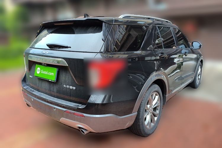 Used Ford Explorer 2020 EcoBoost 285 Rear-Drive Trend Edition 7-Seater Rear Right 45 Deg