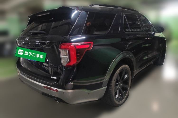Used Ford Explorer 2020 EcoBoost 285 4x4 Sport Edition ST-LINE 6-Seater Rear Right 45 Deg