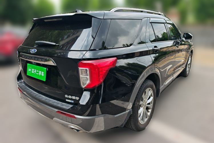 Used Ford Explorer 2020 EcoBoost 285 Four-Wheel Drive Trend Edition 6 Seats Rear Right 45 Deg