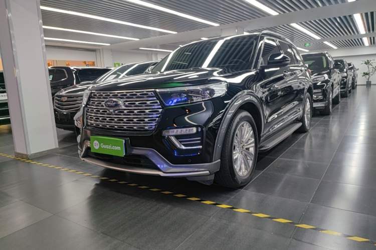 Used Ford Explorer 2020 EcoBoost 285 4x4 Titanium Edition 6 Seats Guazi used car, China used car export, Used car for sale, Used Ford cars, Cheapest cars for sale