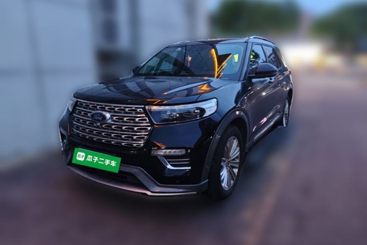 Used Ford Explorer 2020 EcoBoost 285 4x4 Titanium Edition 6 Seats Guazi used car, China used car export, Used car for sale, Used Ford cars, Cheapest cars for sale
