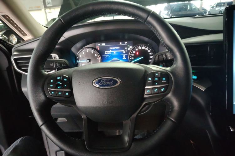 Used Ford Explorer 2020 EcoBoost 285 Rear-Drive Trend Edition 7-Seater Steering Wheel