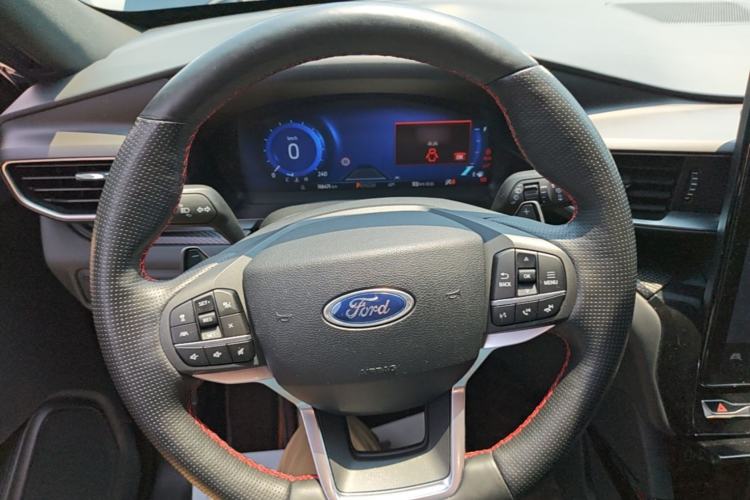 Used Ford Explorer 2020 EcoBoost 285 Four-Wheel Drive Sport Edition ST-LINE 7-Seater Steering Wheel