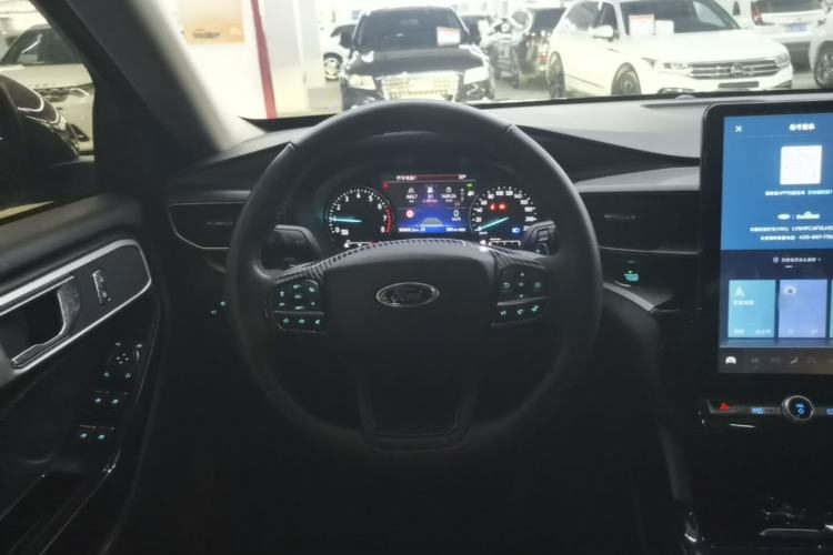 Used Ford Explorer 2020 EcoBoost 285 Four-Wheel Drive Trend Edition 6 Seats Steering Wheel