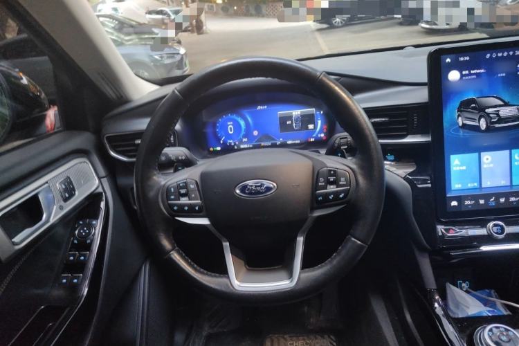 Used Ford Explorer 2020 EcoBoost 285 4x4 Titanium Edition 7-Seater Steering Wheel