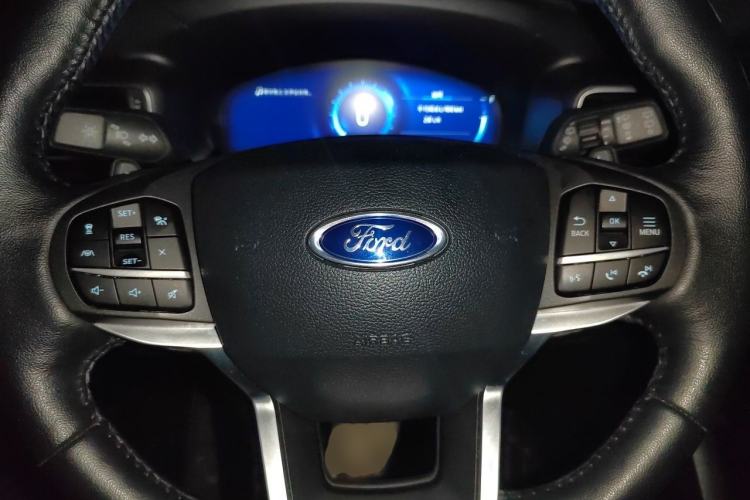 Used Ford Explorer 2020 EcoBoost 285 4x4 Titanium Edition 7-Seater Steering Wheel