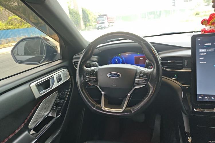 Used Ford Explorer 2020 EcoBoost 285 Four-Wheel Drive Sport Edition ST-LINE 7-Seater Steering Wheel