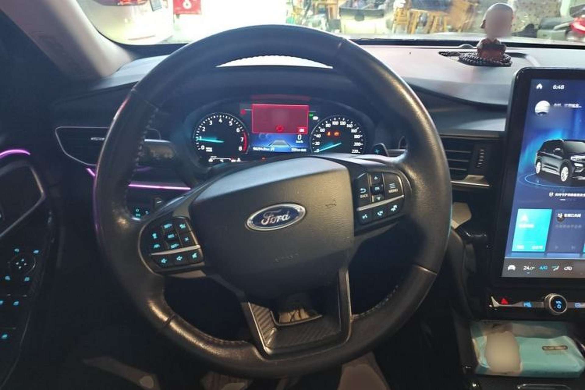 Used Ford Explorer 2020 EcoBoost 285 Four-Wheel Drive Trend Edition 6 Seats Steering Wheel