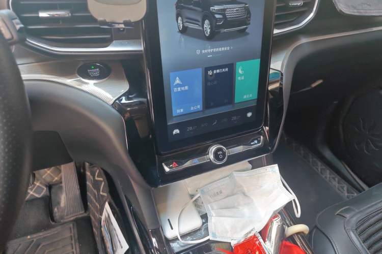 Used Ford Explorer 2020 EcoBoost 285 4x4 Trend Edition 7-Seater Audio And AC Panel