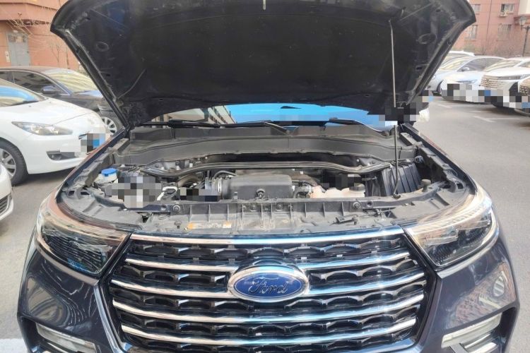 Used Ford Explorer 2020 EcoBoost 285 Four-Wheel Drive Trend Edition 6 Seats Engine Bay