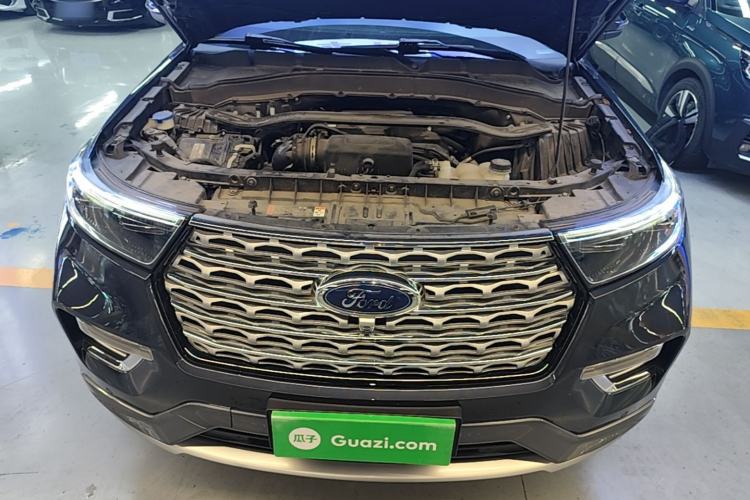 Used Ford Explorer 2020 EcoBoost 285 4x4 Titanium Edition 6 Seats Engine Bay